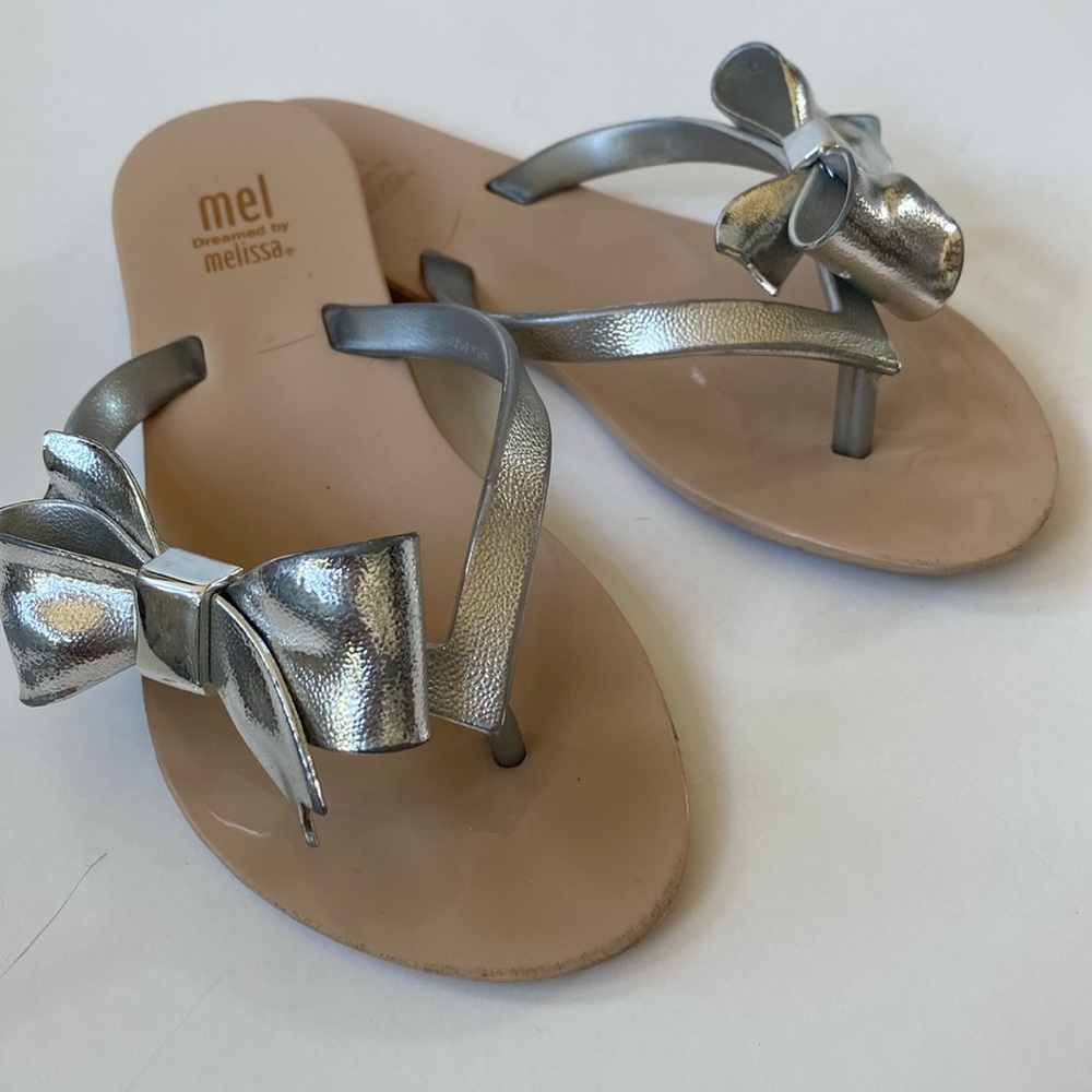 Mel Dreamed by Melissa Harmonic Chrome Flip Flops